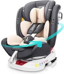 LETTAS 360 Svängbar Isofix Bilbarnstol 0-36 kg