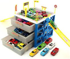 Garagelekset med Brandbil och Polisbil